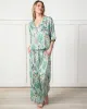 Camel's Courtyard - Petite Eco Satin Wildest Dreams Set - Avocado sold by Printfresh