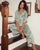Camel's Courtyard - Petite Eco Satin Wildest Dreams Set - Avocado sold by Printfresh