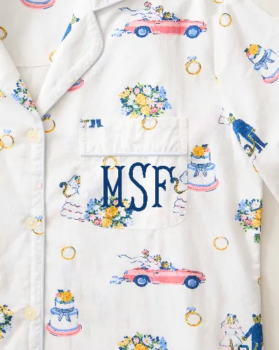 Happily Ever After - Short PJ Set - Cloud sold by Printfresh