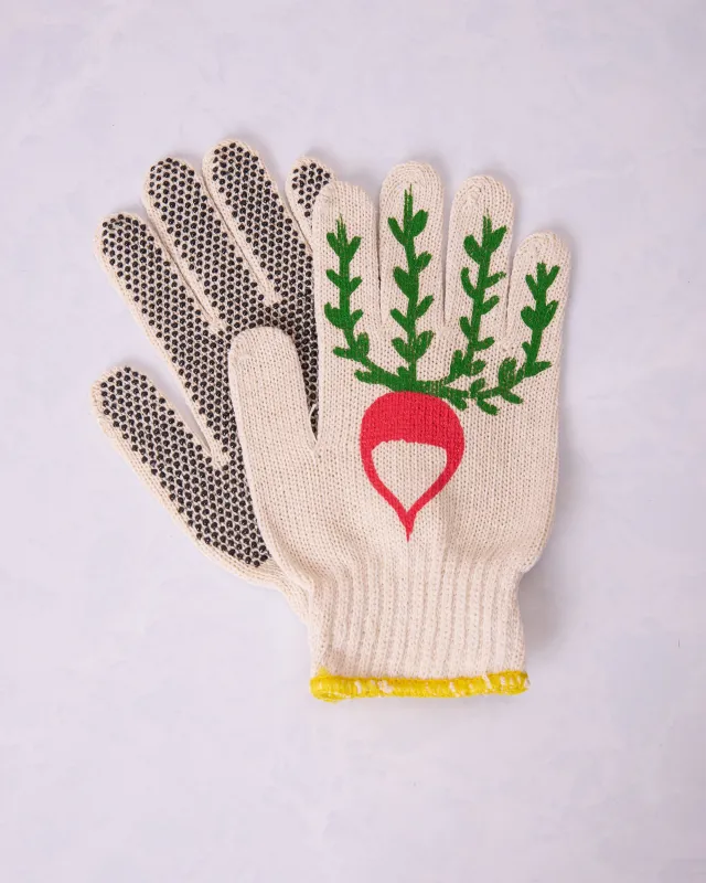 Radish - Garden Gloves - My Little Belleville sold by Printfresh