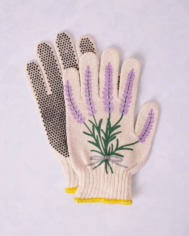 Lavender - Garden Gloves - My Little Belleville sold by Printfresh