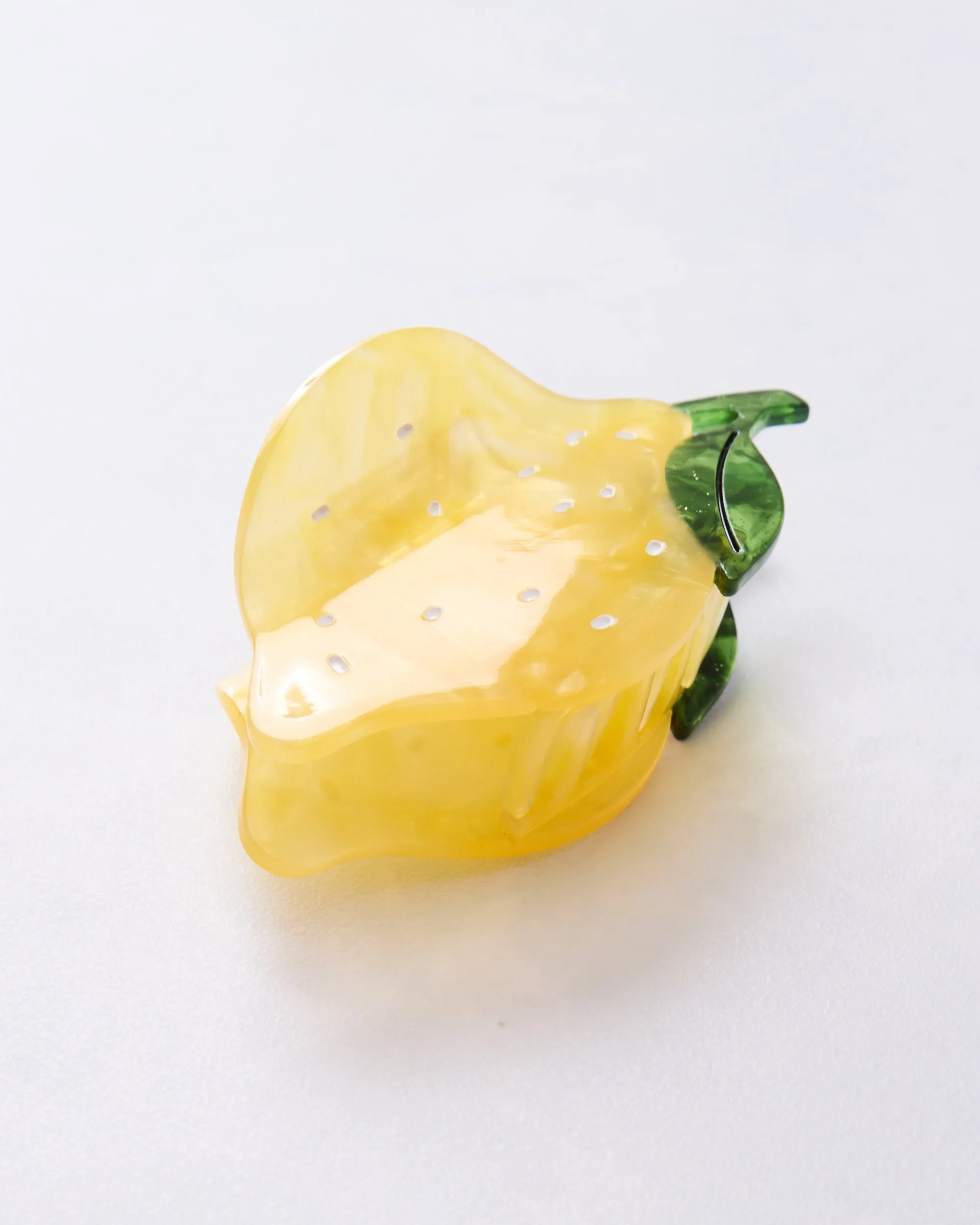 Lemon Slice - Hand-Painted Claw Hair Clip - Jenny Lemons sold by Printfresh product image thumbnail 2