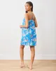 Tea Party - Cami Nightgown - Soft Cobalt sold by Printfresh
