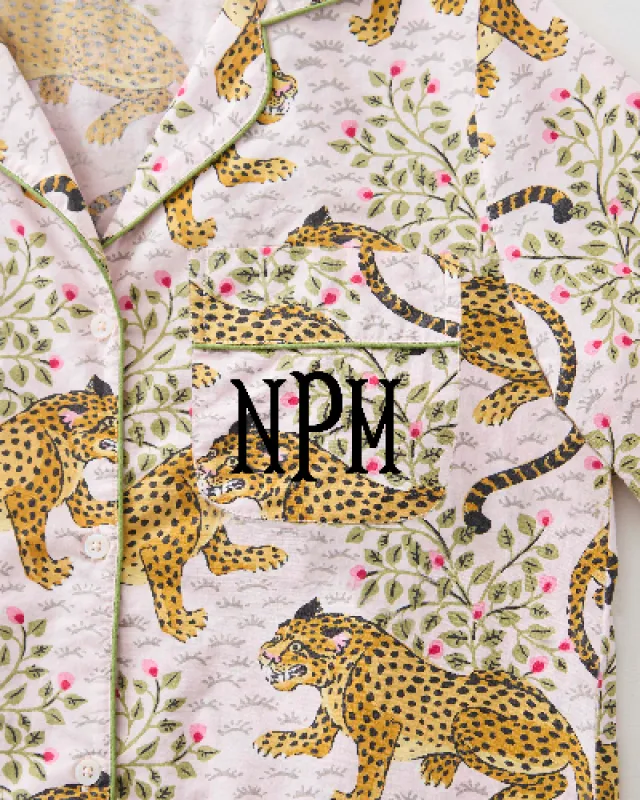 Bagheera - Long PJ Set - Blush sold by Printfresh