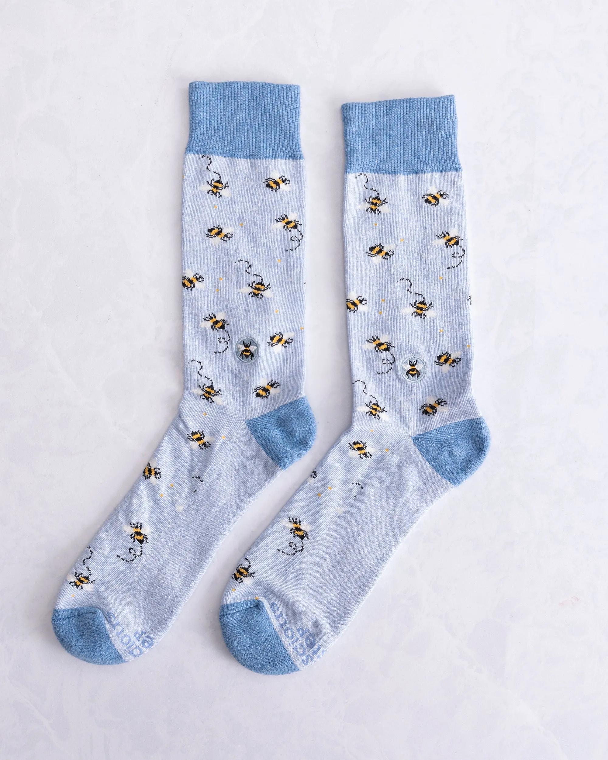 Bumble Bliss - Socks That Protect Bees - Concious Step sold by Printfresh product image thumbnail 2