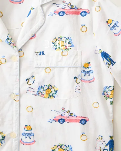 Happily Ever After - Short PJ Set - Cloud sold by Printfresh