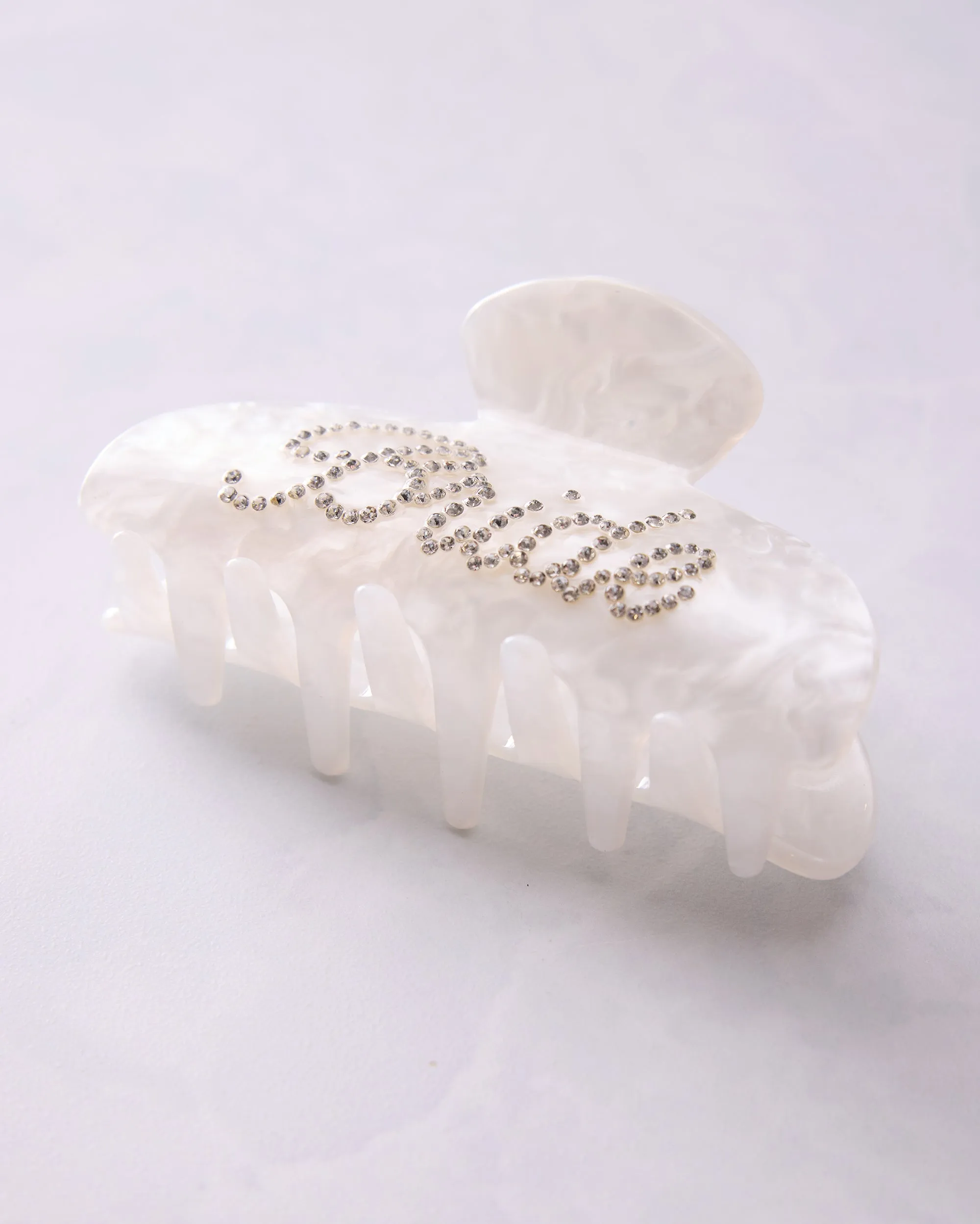 Bride - Rhinestone Hair Claw Clip - Fetti sold by Printfresh product image thumbnail 3