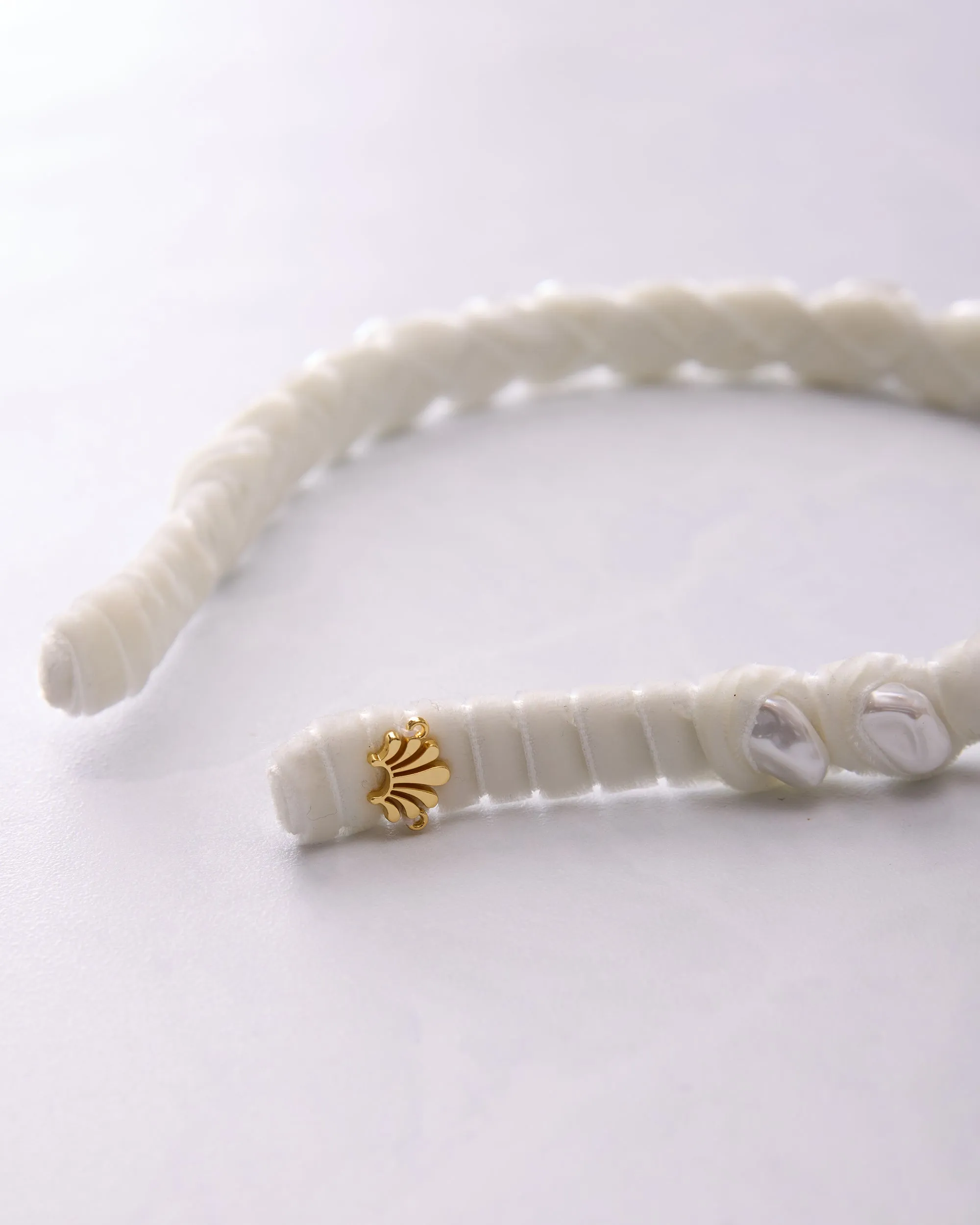 Ivory - Baroque Headband - Lele Sadoughi sold by Printfresh product image thumbnail 4