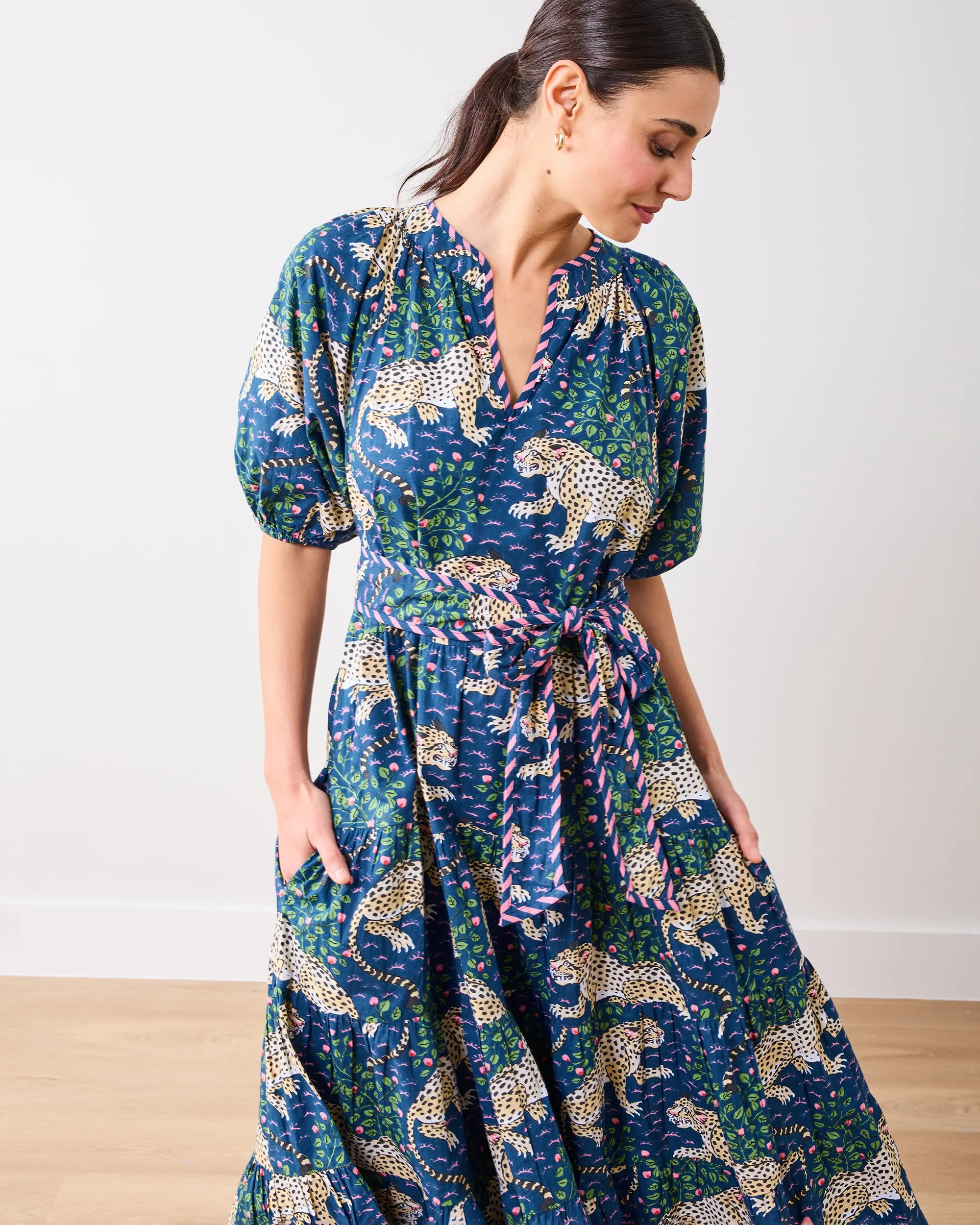 Bagheera - To and From Dress - Navy sold by Printfresh product image thumbnail 4