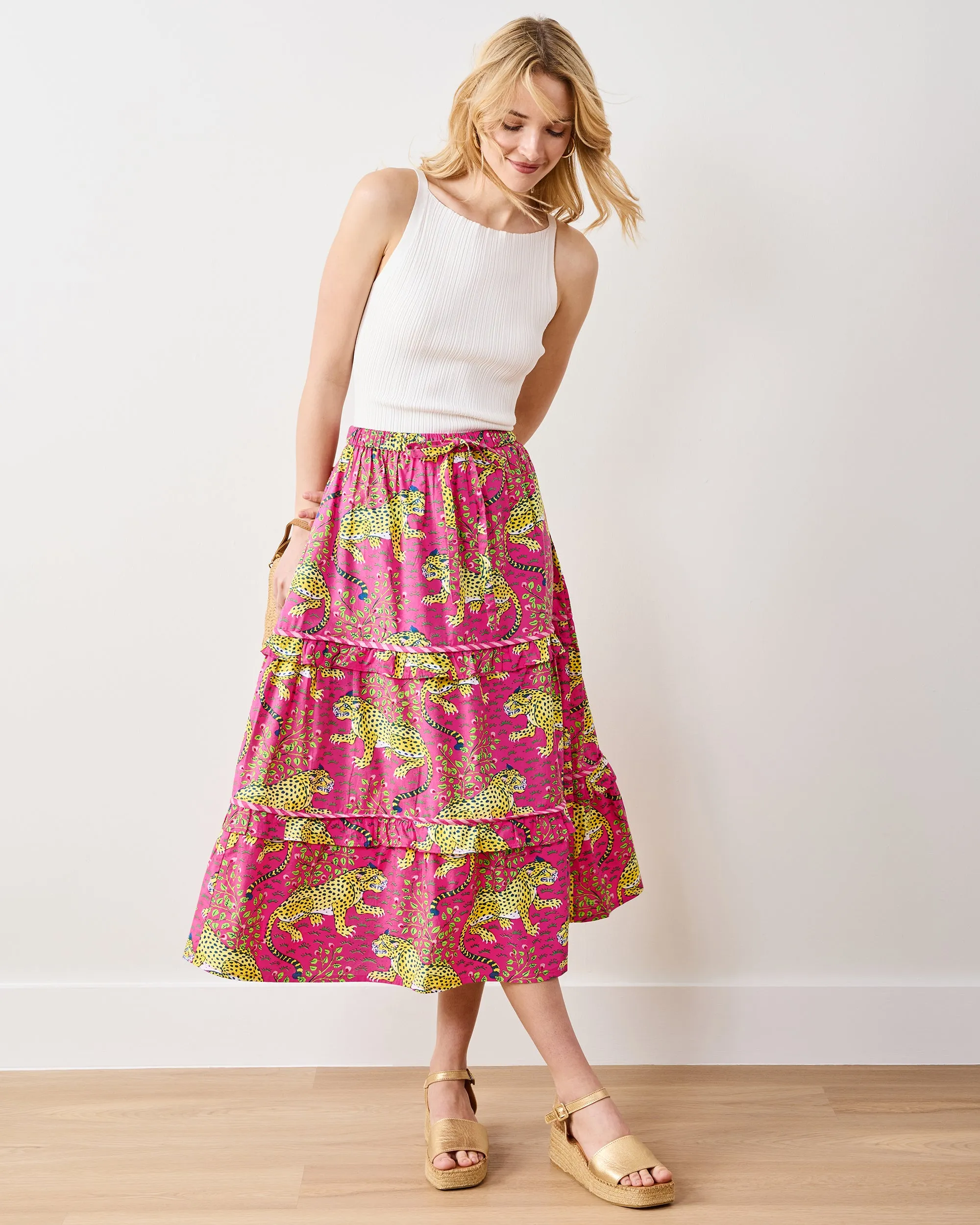 Bagheera - Now or Later Skirt - Hot Pink sold by Printfresh