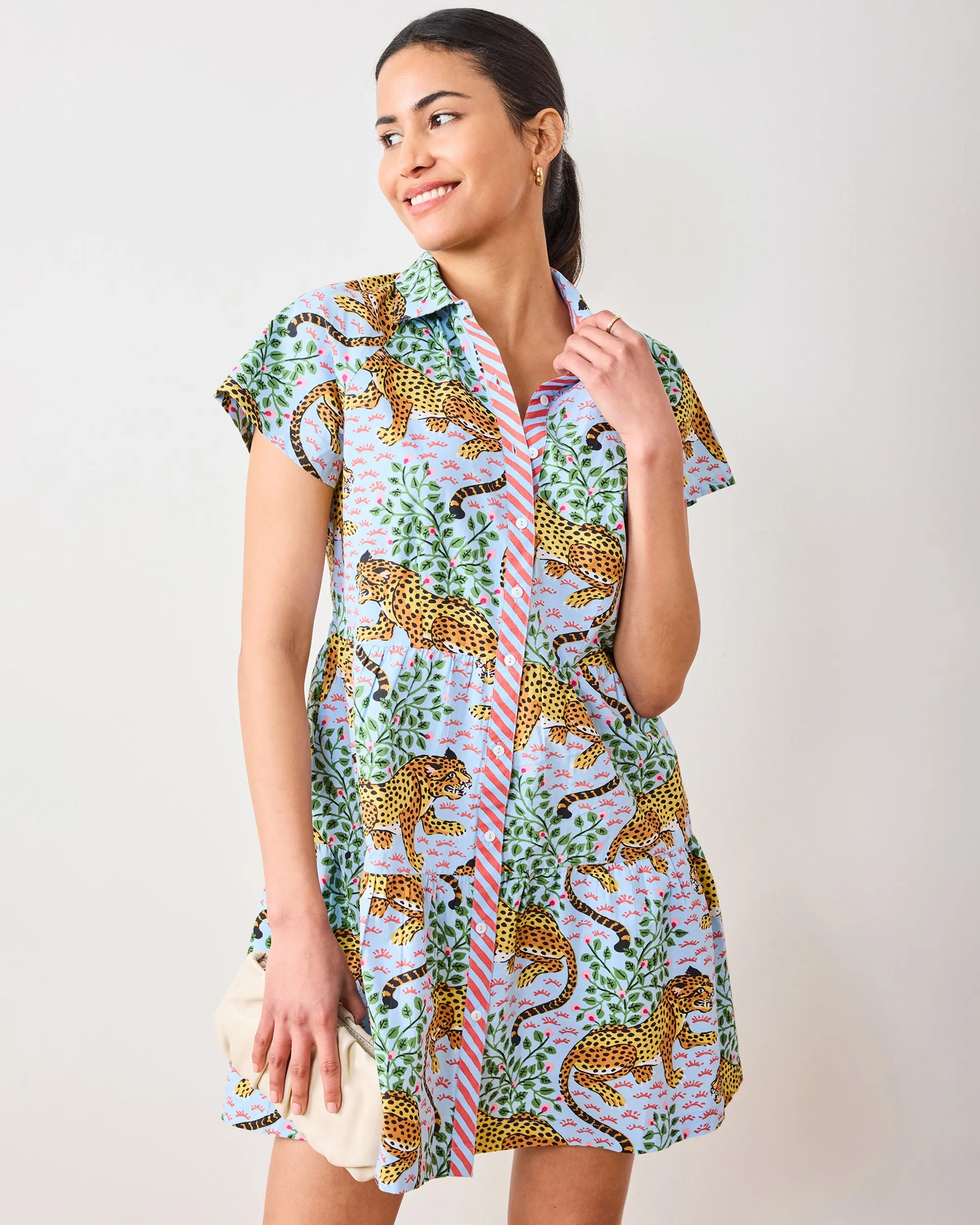 Bagheera - Easy Elegance Dress - Pale Blue sold by Printfresh product image thumbnail 2