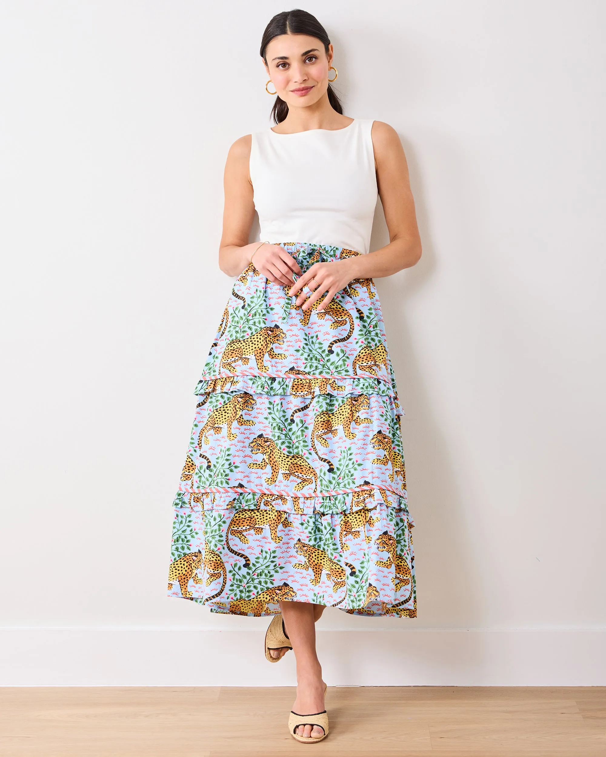 Bagheera - Now or Later Skirt - Pale Blue sold by Printfresh product image thumbnail 5