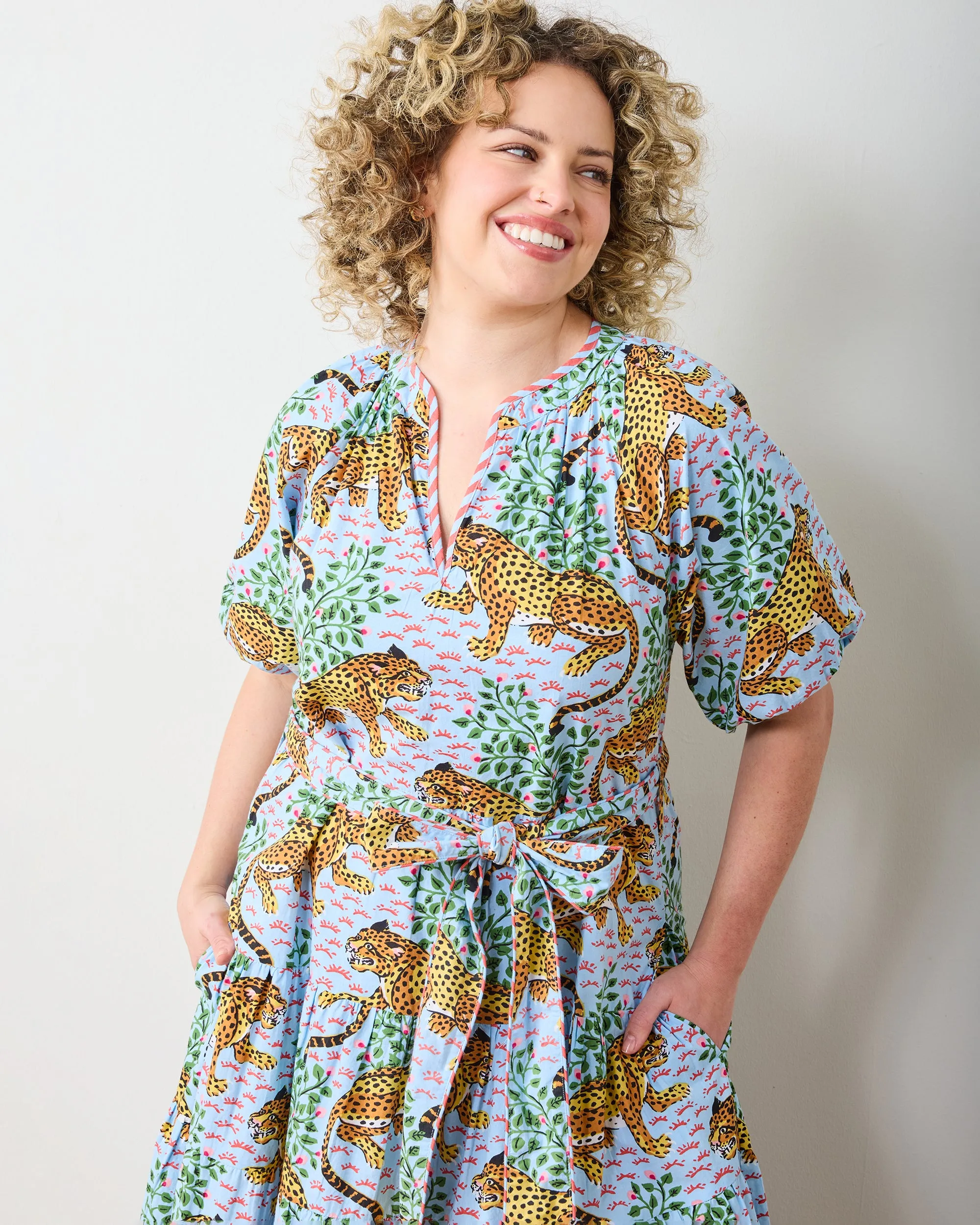 Bagheera - To and From Dress - Pale Blue sold by Printfresh product image thumbnail 5