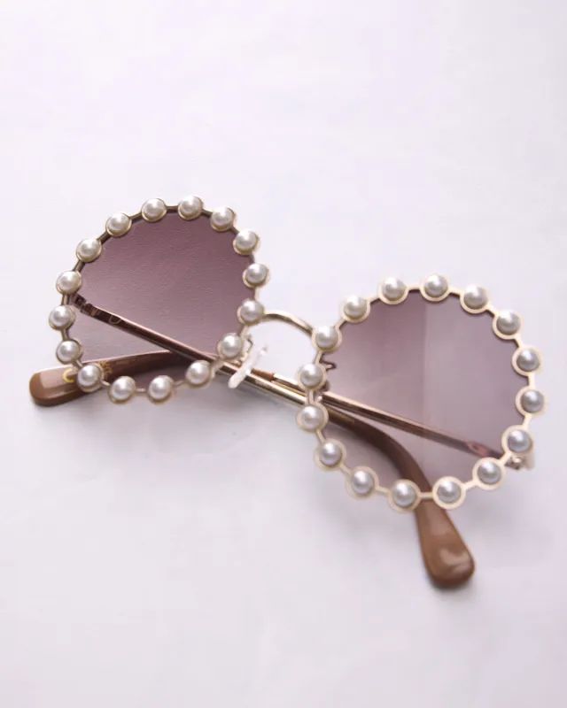 Pearl - Elton Sunglasses - Lele Sadoughi sold by Printfresh