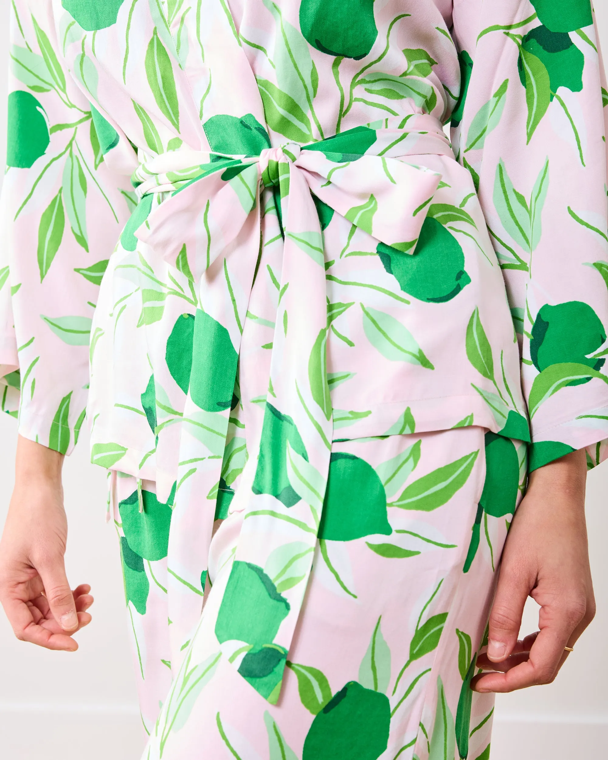 Lime Zest - Eco Satin Wrap Set - Pink Salt sold by Printfresh product image thumbnail 4