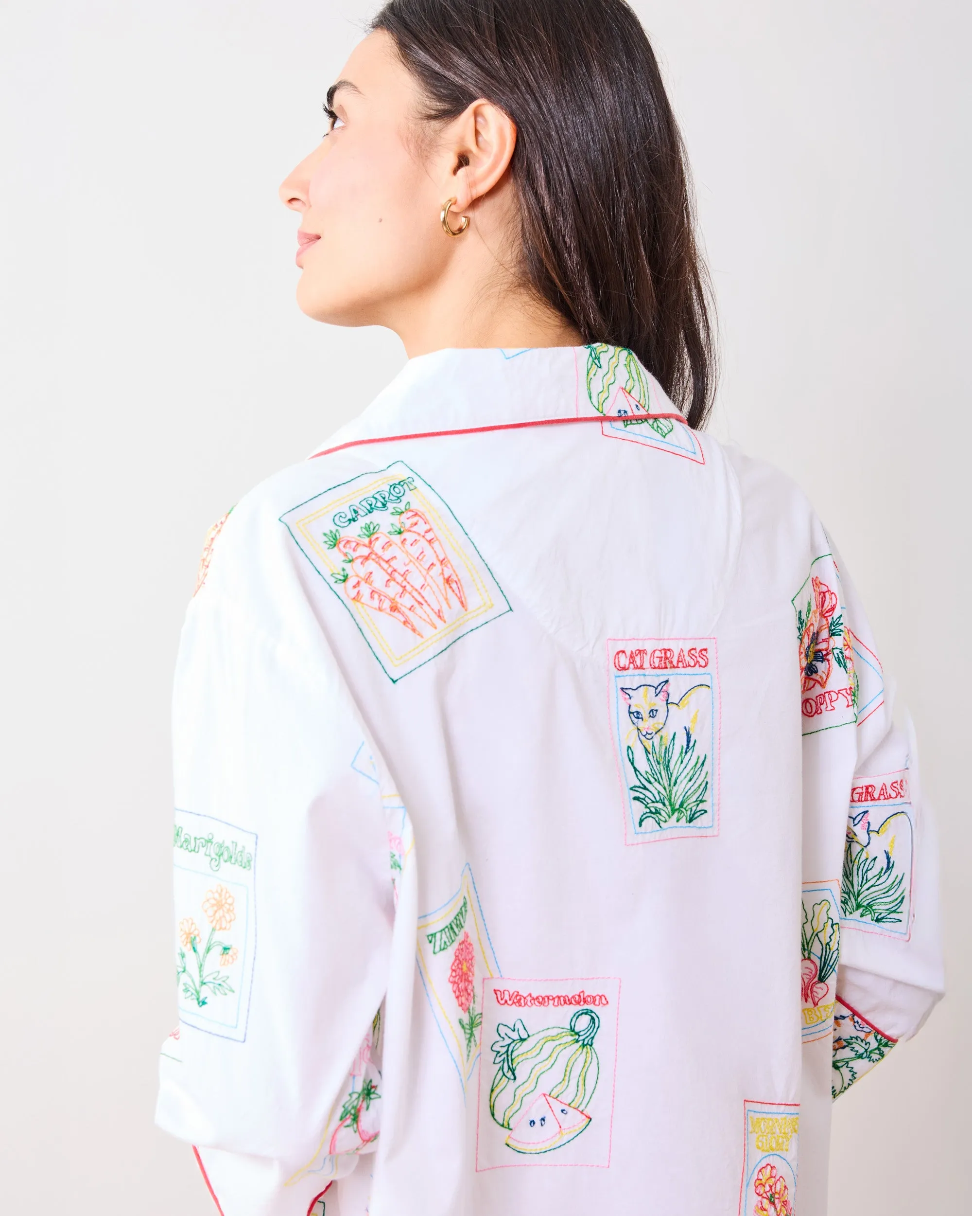 Seed Packets - Sleep Shirt - Cloud sold by Printfresh product image thumbnail 3