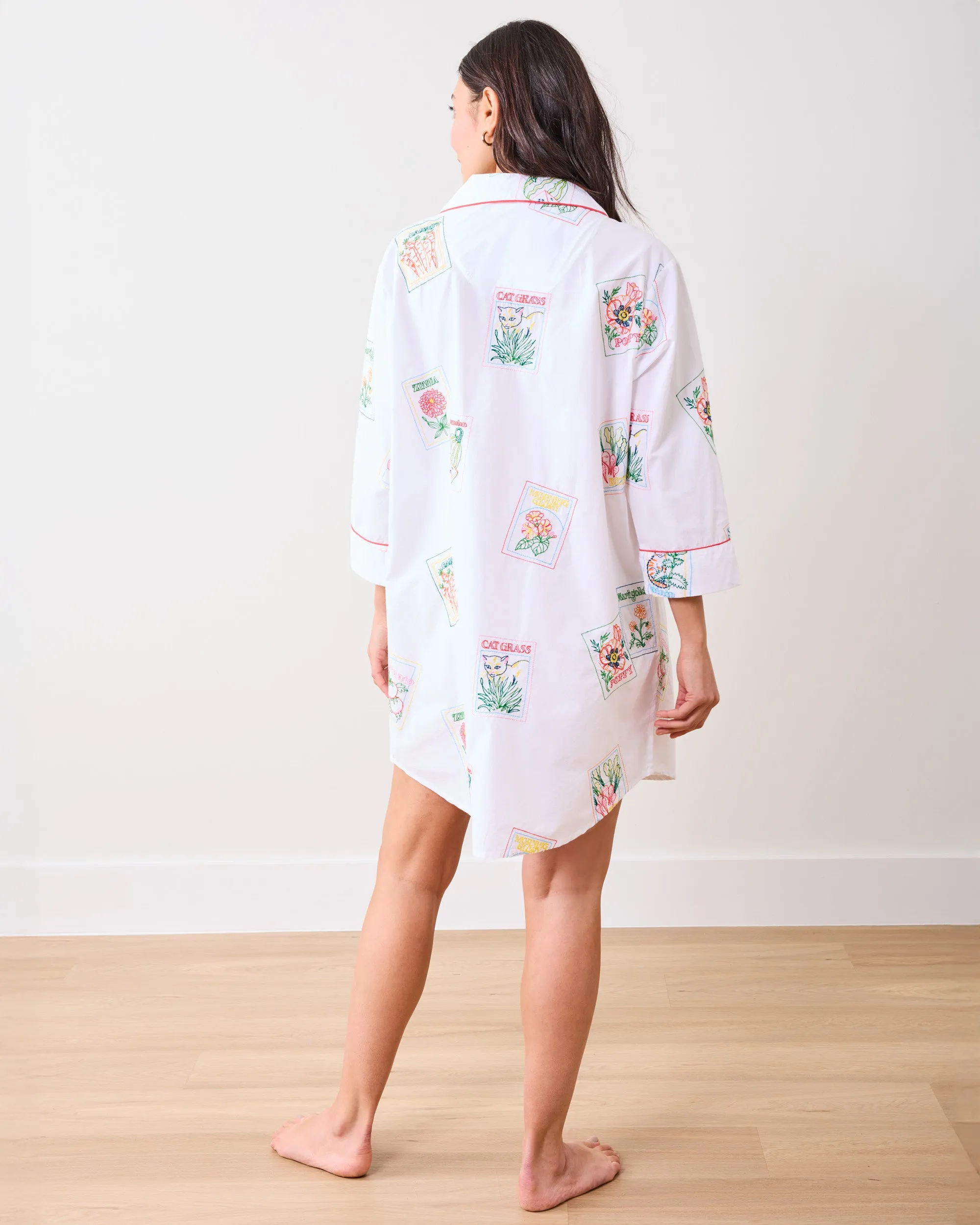 Seed Packets - Sleep Shirt - Cloud sold by Printfresh product image thumbnail 4