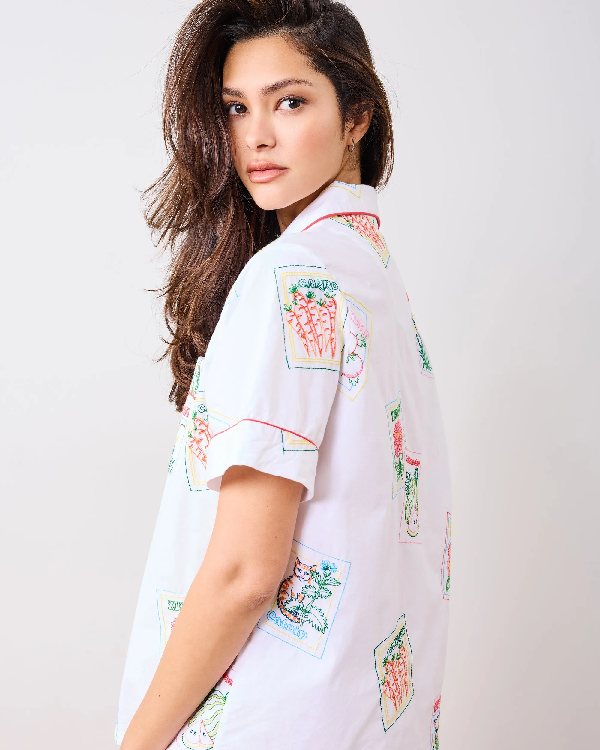 Seed Packets - Short PJ Set - Cloud sold by Printfresh product image thumbnail 5