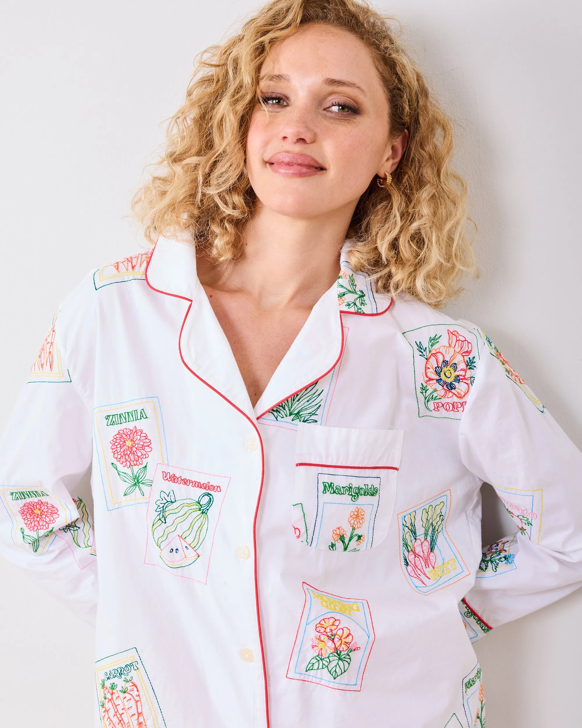 Seed Packets - Long PJ Set - Cloud sold by Printfresh product image thumbnail 3