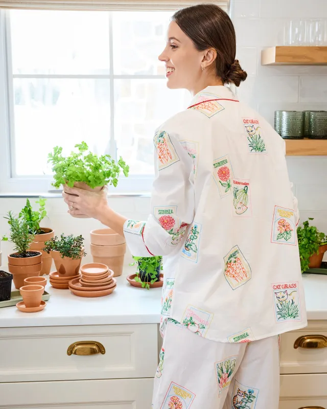 Seed Packets - Long PJ Set - Cloud sold by Printfresh