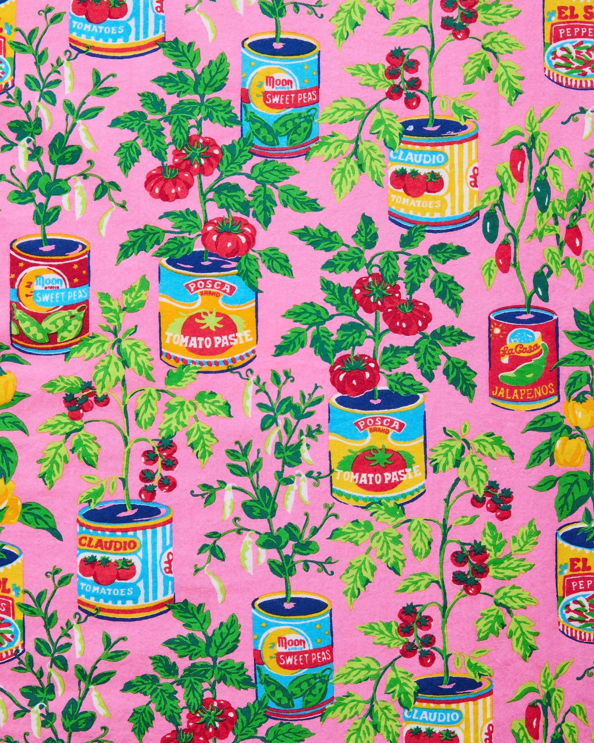 Kitchen Garden - Cami Nightgown - Rose sold by Printfresh product image thumbnail 5