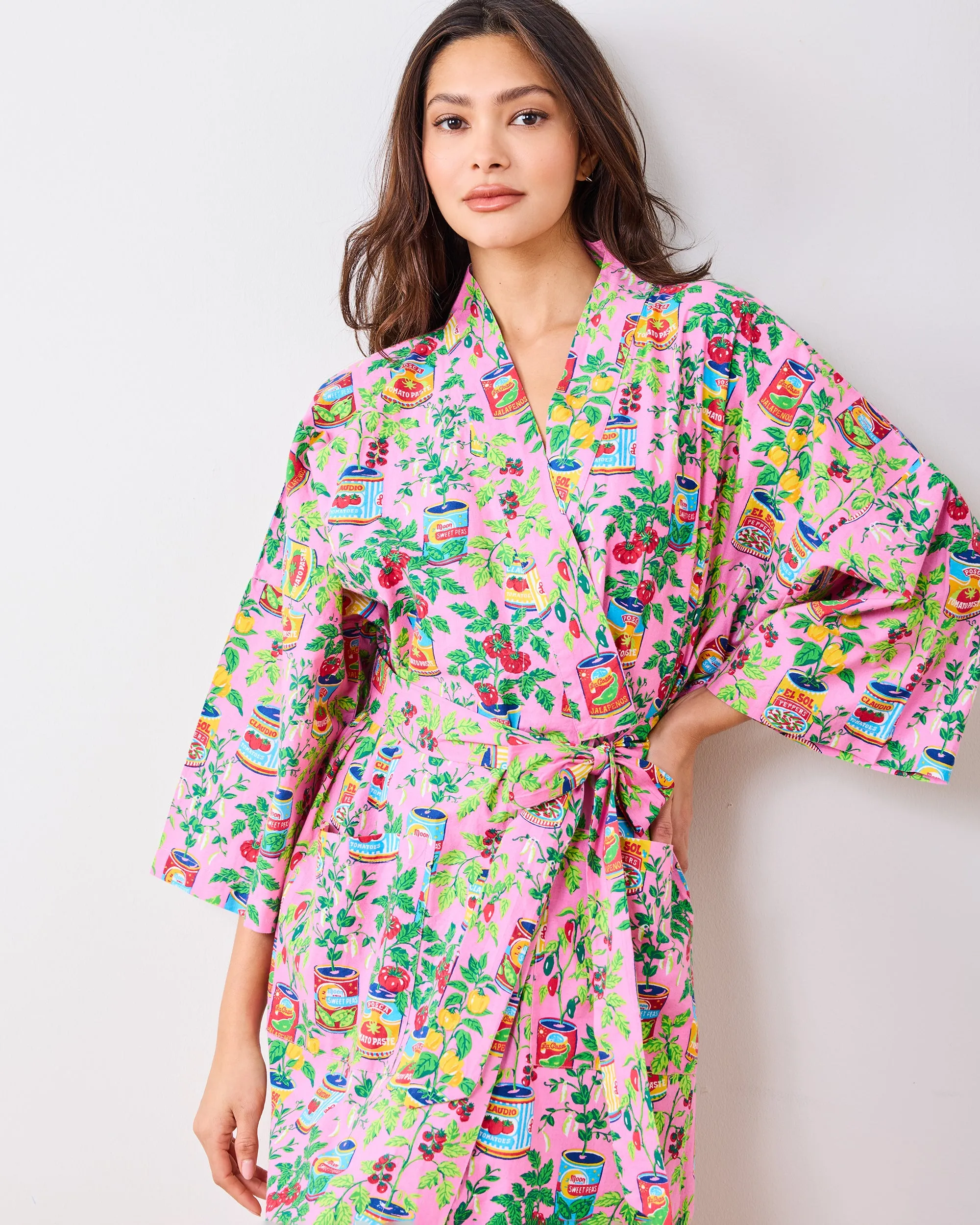 Kitchen Garden - Robe - Rose sold by Printfresh product image thumbnail 3