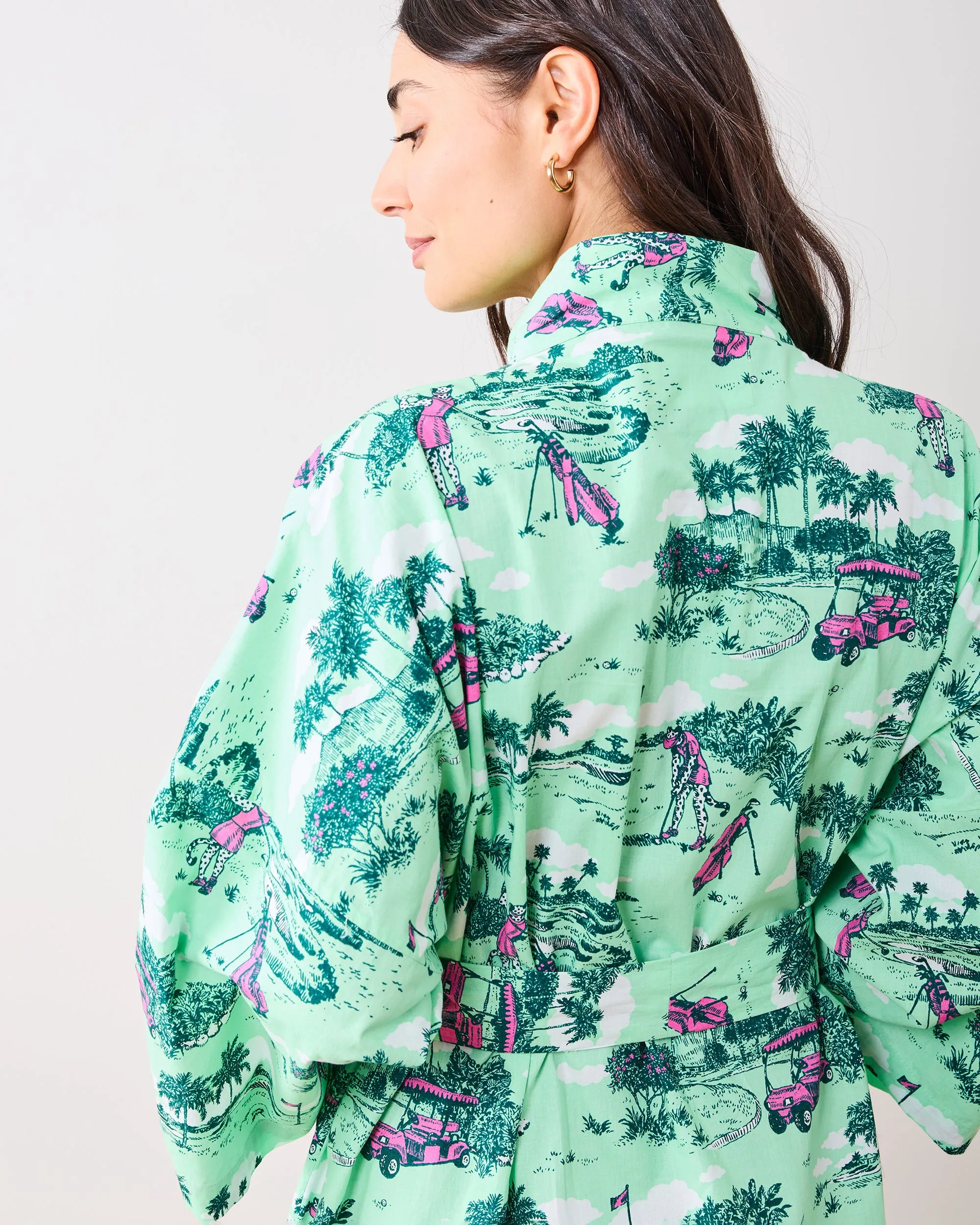 Golf Toile - Robe - Putting Green sold by Printfresh product image thumbnail 4