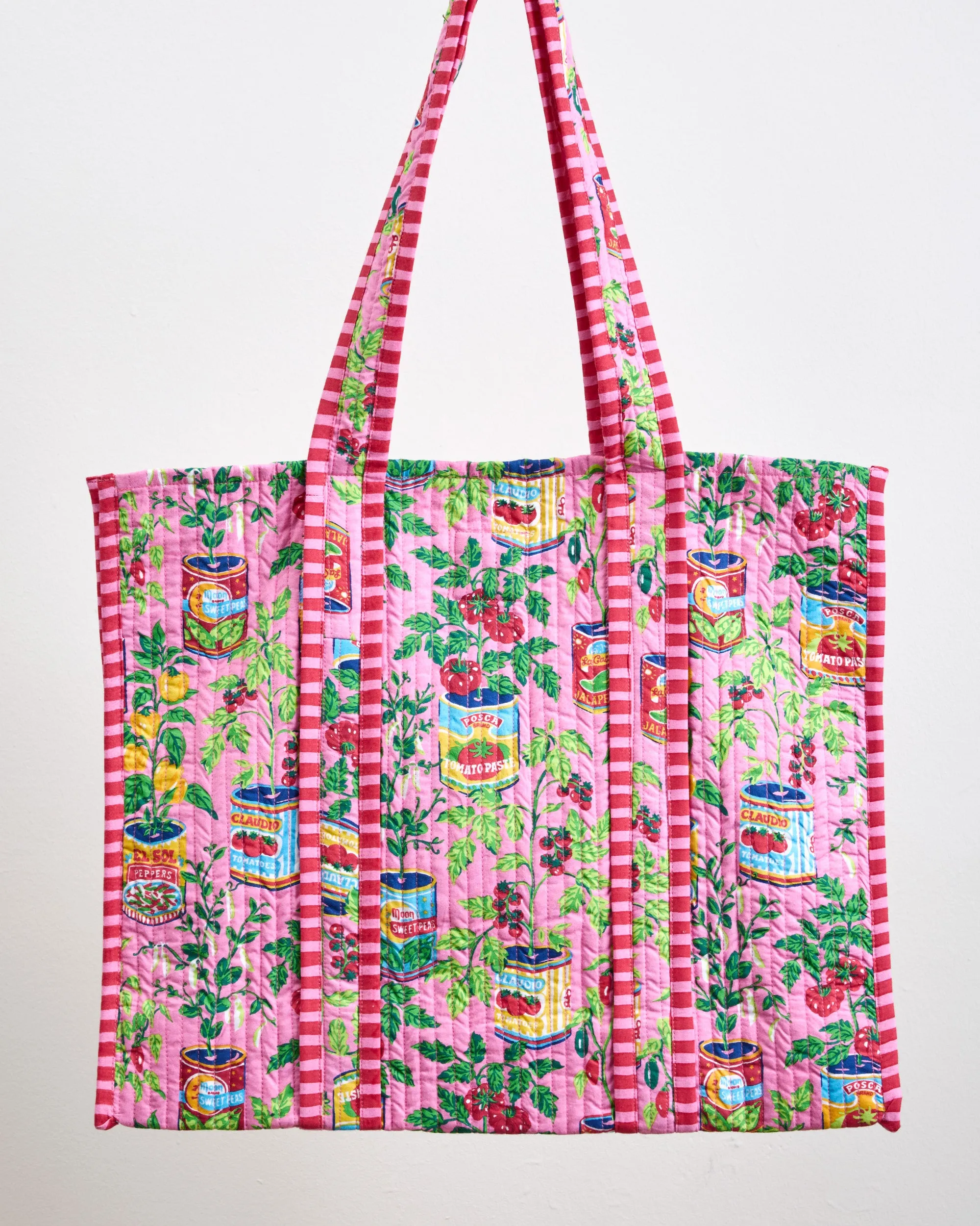 Kitchen Garden - The Traveler Tote - Rose sold by Printfresh product image thumbnail 2