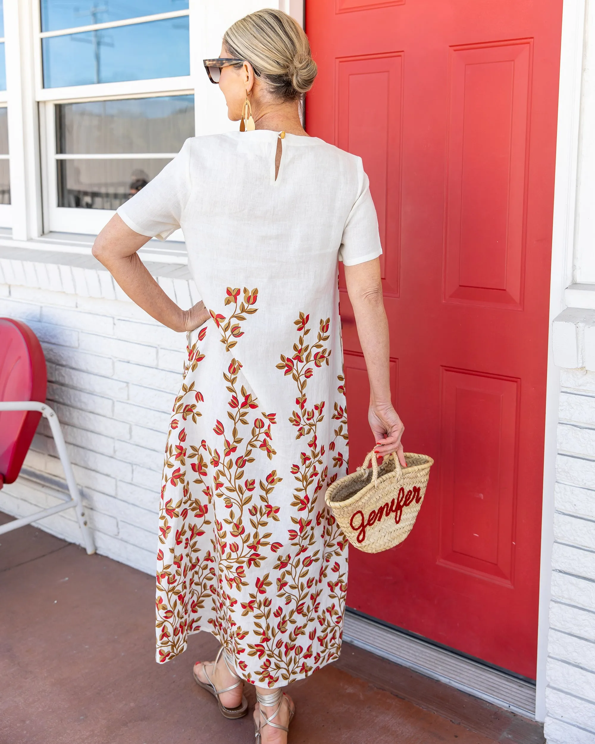 PF + Pencil & Paper Co. Petal Climber - Camila Dress - Ivory sold by Printfresh product image thumbnail 3