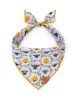 PF x The Foggy Dog Sweet Bee - Dog Bandana - Soft Blue sold by Printfresh