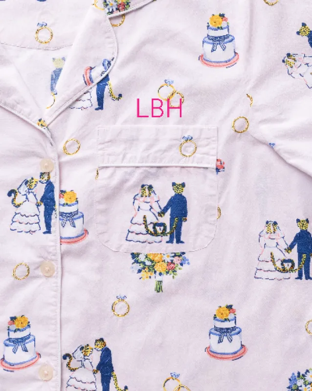 Happily Ever After - Short PJ Set - Blush sold by Printfresh