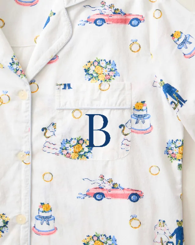 Happily Ever After - Long PJ Set - Cloud sold by Printfresh