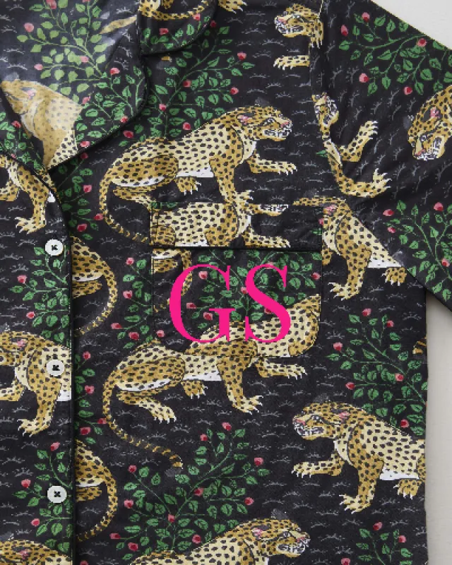 Bagheera - Short PJ Set - Ink sold by Printfresh