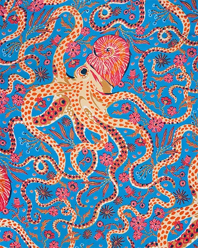 Octopus Isle - Tall Eco Satin Wildest Dreams Set - Ocean Eyes sold by Printfresh product image thumbnail 5