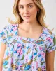 Deep Sea Divers - Pintuck Nightgown - Lavender Sorbet sold by Printfresh