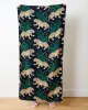 Bagheera - Beach Towel - Ink sold by Printfresh