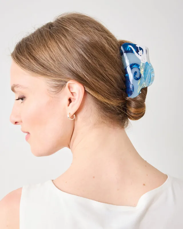 Blue Mermaid - Hair Clip - The Diva Soap sold by Printfresh