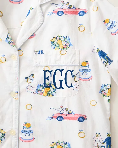 Happily Ever After - Short PJ Set - Cloud sold by Printfresh