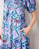 Palm Tree Paradise - Ximena Dress - Lilac Escape sold by Printfresh