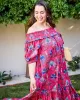 Palm Tree Paradise - Ximena Dress - Cocktail Umbrella sold by Printfresh