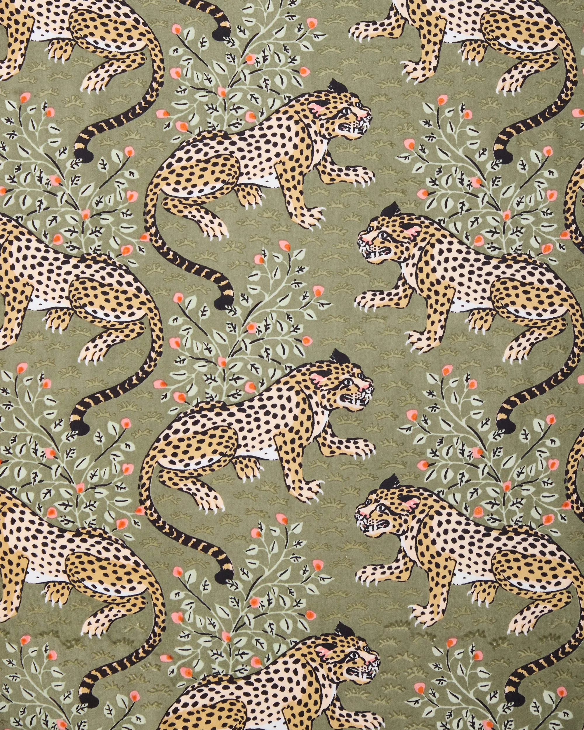 Bagheera - Eco Satin Getting Ready Set - Olive sold by Printfresh product image thumbnail 5