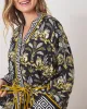 Untamed Tiger - Eco Satin Robe - Gold Ink sold by Printfresh
