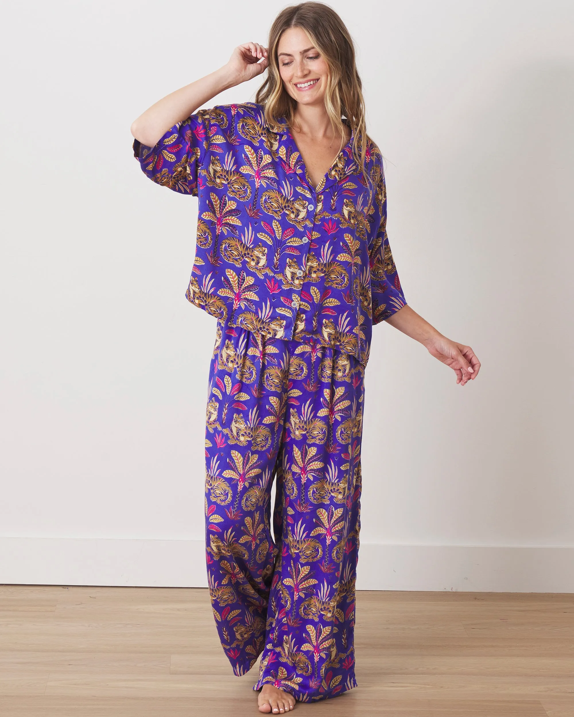 Untamed Tiger - Eco Satin Wildest Dreams Set - Grape Soda sold by Printfresh product image thumbnail 2