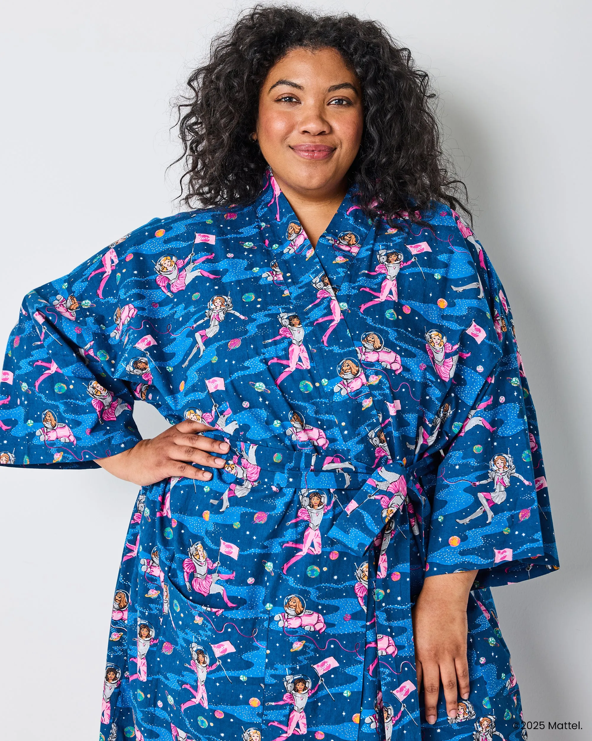 Barbie™ + Printfresh Astronaut Barbie - Robe - Galaxy Blue sold by Printfresh