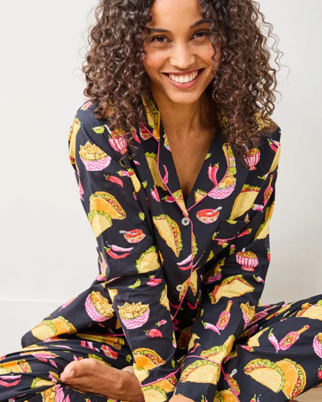 Guac On - Long PJ Set - Lava Rock sold by Printfresh