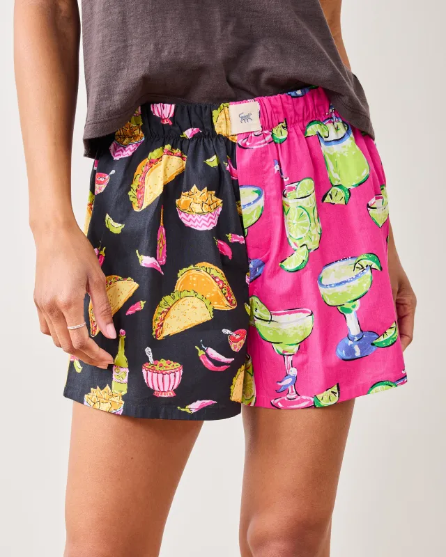 Guac On & Fresh Margarita - Boyfriend Boxer - Lava Rock sold by Printfresh