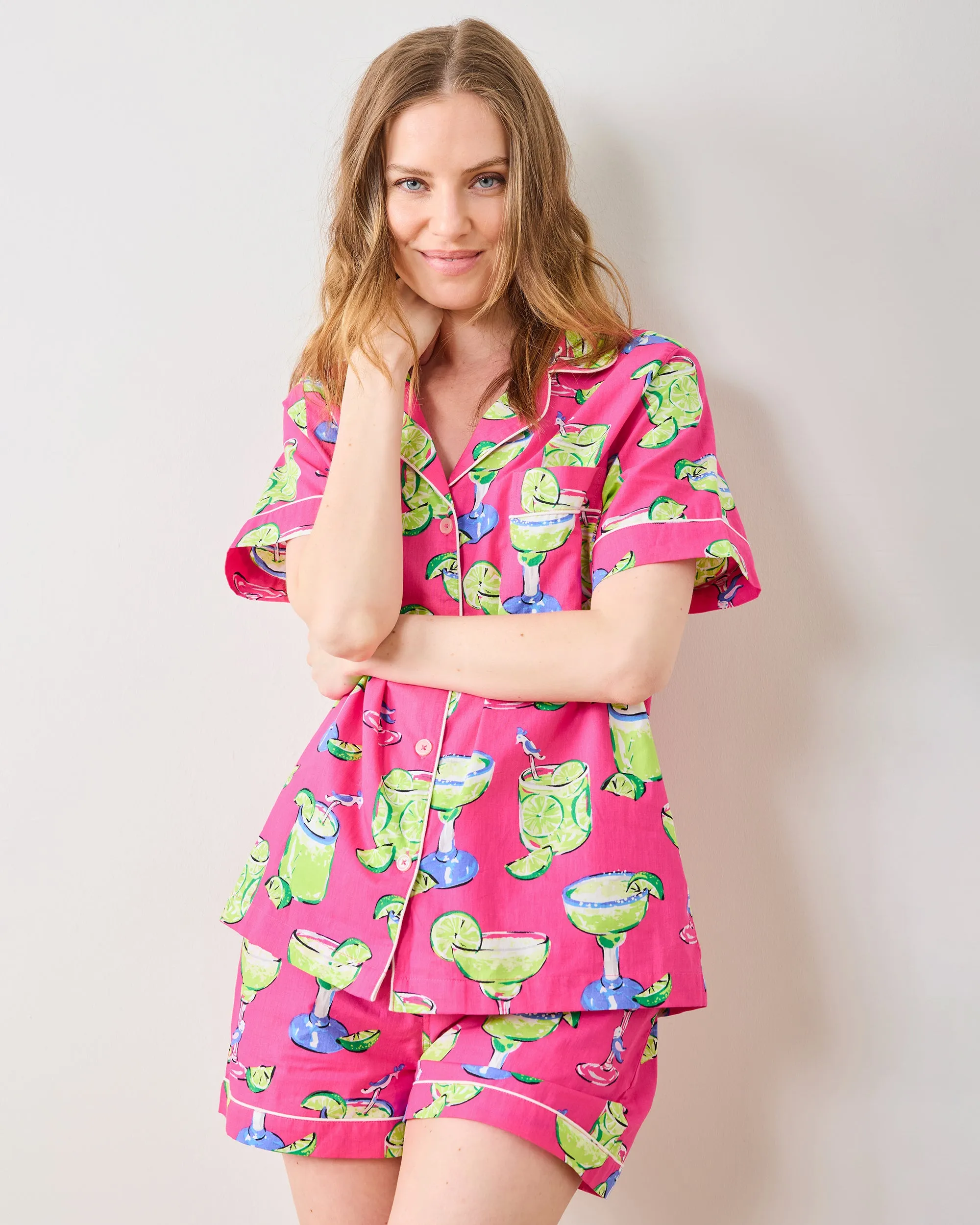 Fresh Margarita - Short PJ Set - Cabo Pink sold by Printfresh product image thumbnail 2