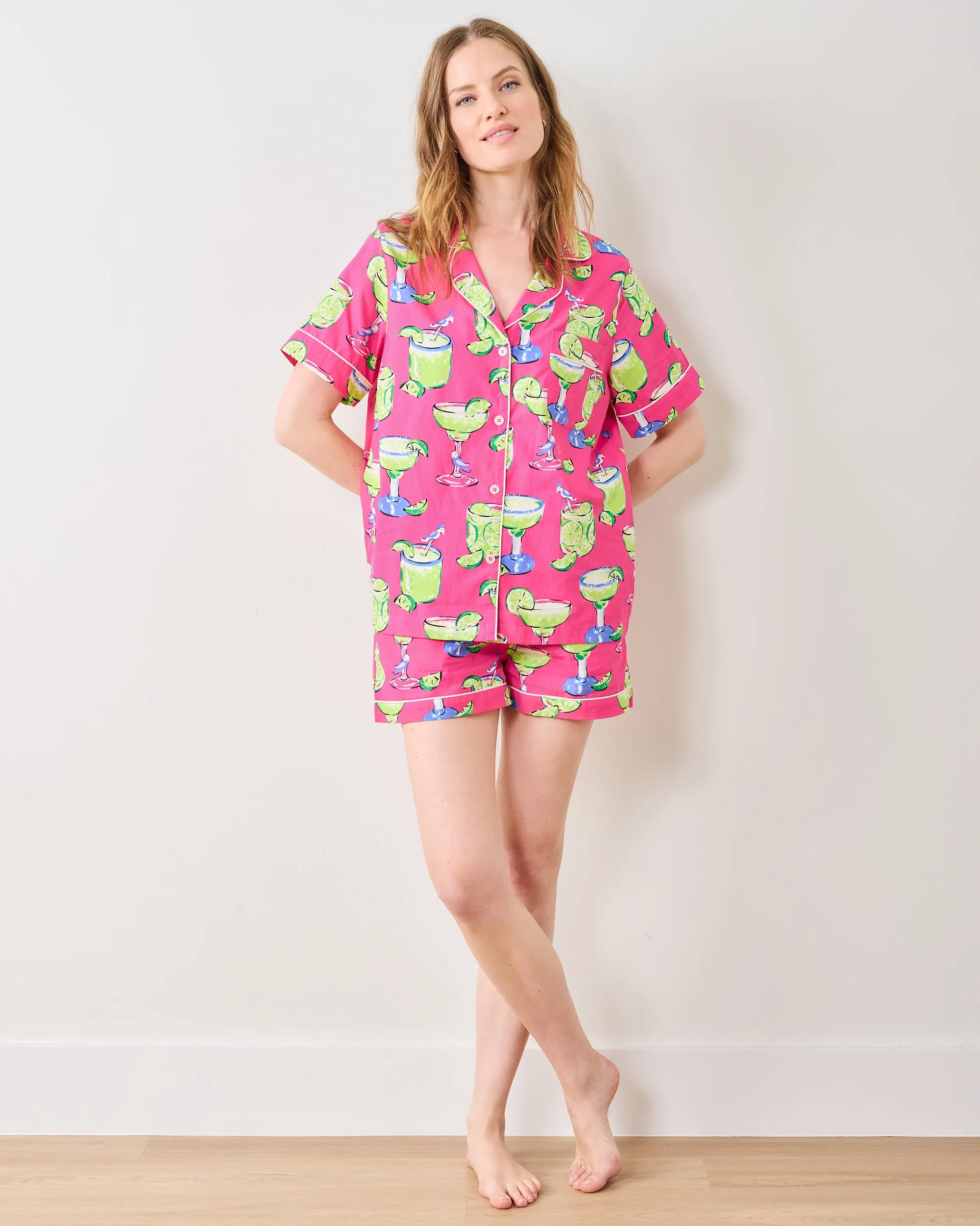 Fresh Margarita - Short PJ Set - Cabo Pink sold by Printfresh product image thumbnail 4