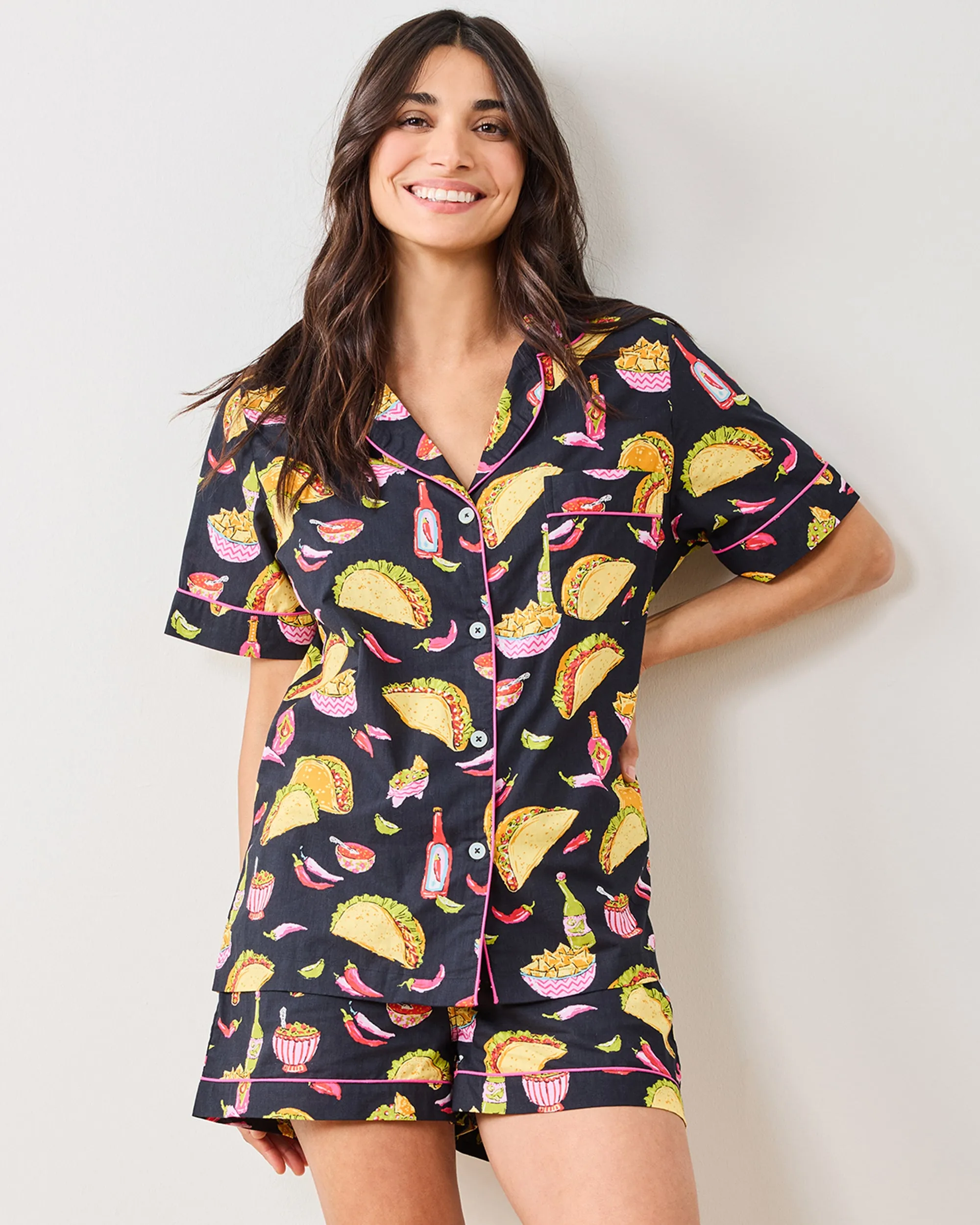 Guac On & Fresh Margarita - Short PJ Set Bundle - Multi sold by Printfresh product image thumbnail 3