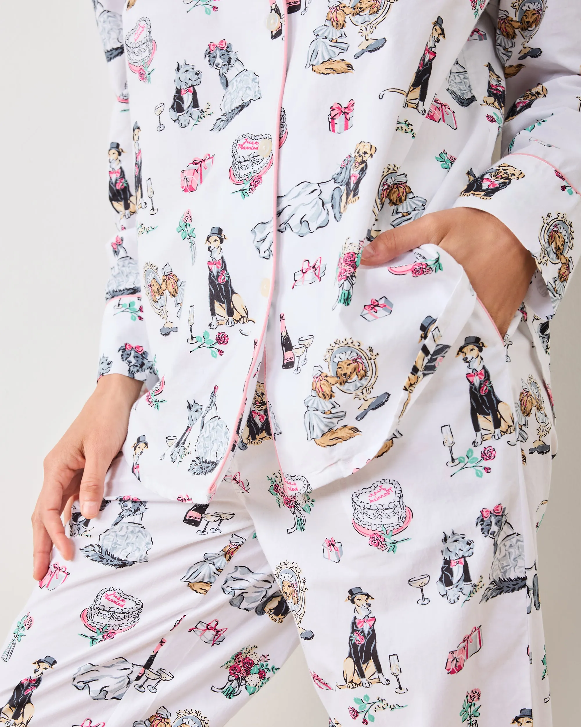 Fur Ever Yours - Tall Long PJ Set - Cloud sold by Printfresh product image thumbnail 5